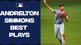 Andrelton Simmons defense was INSANE! (Best defensive plays in career)