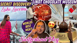 Discovering HIDDEN spots in SWITZERLAND with Family! Lindt Chocolate Museum #TravelWSar