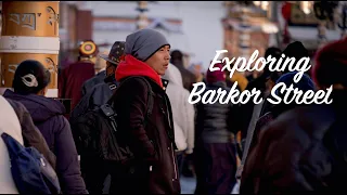 Exploring Barkhor Street in Lhasa