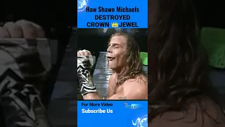 HOW 🤔 Shawn Michaels Destroyed Crown 👑 Jewels 2018. #shorts #viral