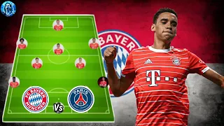 Bayern Munich Predicted Starting Lineup Vs PSG Champions League Round Of 16🔥😱