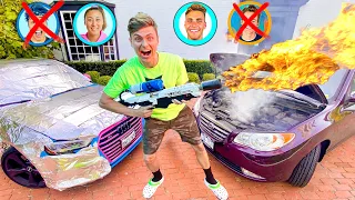 I PRANKED EVERY CAR ON TEAM RAR!!