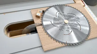 Sharpening A Table Saw Blade on the Table Saw