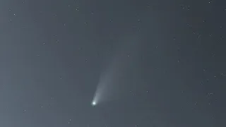 Comet NEOWISE 2020 time lapse 4k