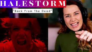 Halestorm "Back From The Dead"  Vocal ANALYSIS!