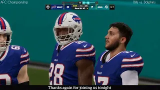 Bills vs. Dolphins - GFL AFC Championship