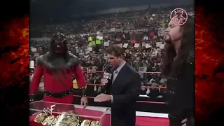 Kane and The Undertaker break Mr McMahon's leg