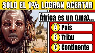 ¿Crees que eres bueno en Conocimientos Generales? ¡Dudo que aciertes las preguntas de este QUIZ!