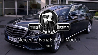 Mercedes Benz E 250 T-Modell S213 Test 2017