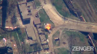 Ukrainian Tank Destroyed In Ball Of Fire And Smoke After Russian Hit