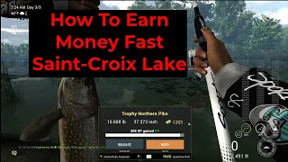 How To Earn The Most Money At Saint-Croix Lake : Fishing Planet