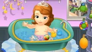 Sofia the First Bathing - Full Caring Cartoon Game for Kids - Disney Sofia the First Full Episodes