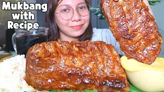 SPICY PORK RIBS | Mukbang Philippines