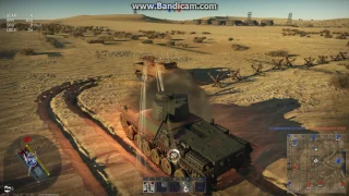 War Thunder: American AA versus Japanese Tank