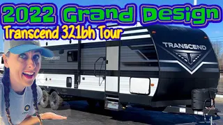 2022 Grand Design Transcend 321Bh Tour & Walkthrough Review | RV Tours