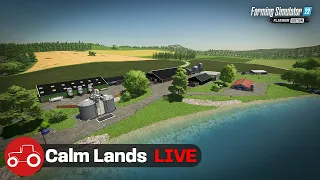 LIVE! Finishing Off Part 1!! Calm Lands Farming Simulator 22 Episode 21