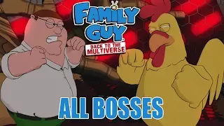 Family Guy: Back to the Multiverse All Bosses