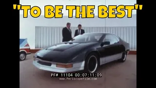 CHRYSLER MOTORS "TO BE THE BEST"  CHRYSLER K-CAR  1980s PROMO FILM  11104