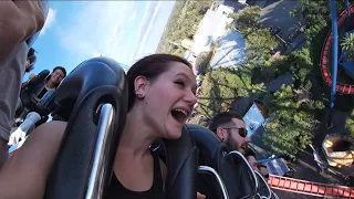 SheiKra Reverse POV/Reaction