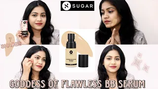 Sugar Goddess Of Flawless BB Serum|Review & Demo|Shade 27 Vienna|Makeup by Nidhi