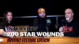 Interview with Steve & Raymond (200 Stab Wounds) **Inferno Festival Edition**