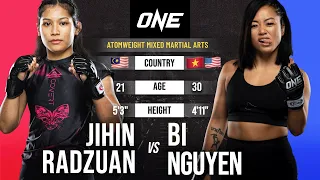 Women’s MMA Thriller 👊 Jihin Radzuan vs. Bi Nguyen