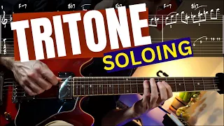 How to Solo Using Tritone Subs - GUITAR LESSON