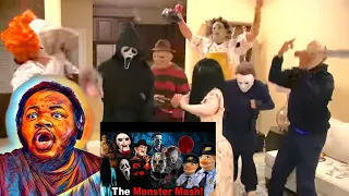 SML Movie: The Monster Mash! (REACTION) #sml #jeffy #halloween #supermariologan 🎃🔪🎶