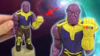 Making Thanos From Avengers Infinity War | Plasticine Tutorial