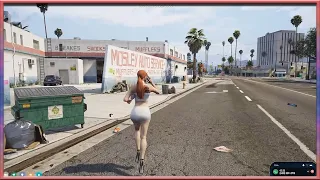 Gigi whale call at kitty while they're stuck on the phone - GTA V RP NoPixel 4.0