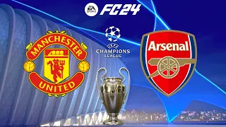 FC 24 | Manchester United vs Arsenal - UEFA Champions League UCL Final - PS5™ Full Gameplay