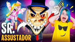 FOMOS ENGANADOS PELO SR. ASSUSTADOR 😱 ROBLOX Sir Scary's Mansion ( Alec GO! )