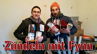 FEUERWERK mit Fynn Kliemann | Feuerwerk testen | Kliemannsland