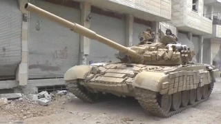 ᴴᴰ T-72 Tanks with GoPro's™ 8 missions from Darayya Syria ♦ subtitles