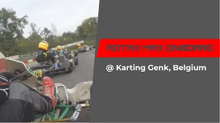 Rotax Max - Onboard at Karting Genk (17/10/20)