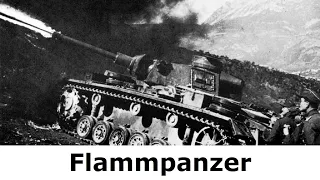 Soldat erklärt die Flammenpanzer der Wehrmacht