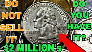 Top 4 Ultra Quarter Rare Quarter Dollar Coins could make you A millionaire Quarter worth money!