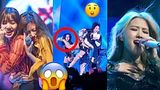 ФЕЙЛЫ BLACKPINK НА СЦЕНЕ