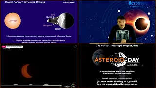 Прямая трансляция полного Солнечного затмения 14 декабря 2020 года