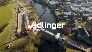 Einzigartige Fußgängerbrücke für Roding - Projektvideo Rädlinger Maschinen- und Stahlbau