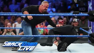 Shane McMahon attacks Kevin Owens: SmackDown LIVE, Sept. 5, 2017