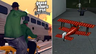 توب 10 | أصعب المهمات الجلطة في تاريخ GTA San Andreas 😠💣!!!!