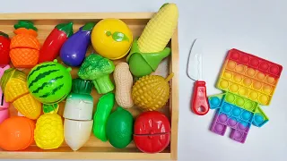 Satisfying funny foods ASMR | Unboxing How to Cutting Plastic Fruits & Vegetables Collection #1