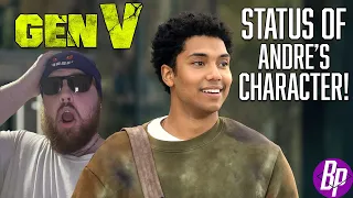 Official Gen V Announcement on the Status of Andre's Character in Gen V Season 2