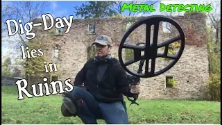 Dig-Day lies in Ruins! Metal Detecting an Abandoned Grist Mill on the River