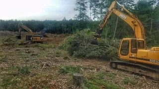 Big Clearing and Stumping Project - Part 1/3