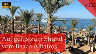 Strand, Meer und Snacks vom Albatros Beach Hotel in Hurghada | Ägypten 2022 (Vlog #122)