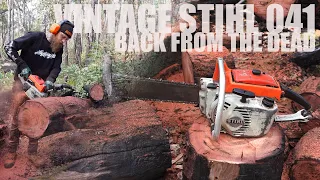 VINTAGE STIHL 041 CHAINSAW | First Run In Years!