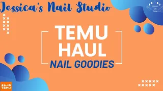 Temu Haul for nail goodies! #temuhaul #temu