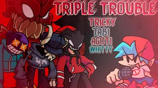 Absolute Trouble (Triple Trouble But Whitty, Tabi, A.G.O.T.I. And Tricky Sing It) (FNF COVER)